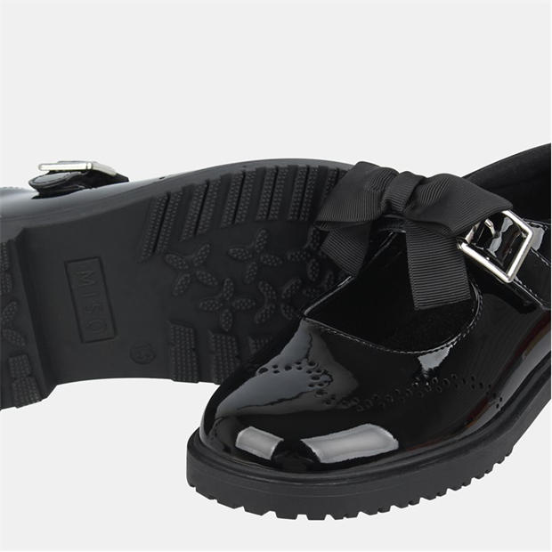 Black - Miso - Chunky Mary Janes Childrens