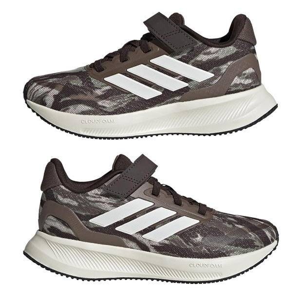Camo Print - adidas - Runfalcon 5 EL Childrens Trainers