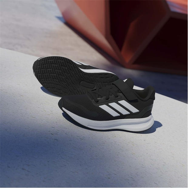 Czarny/Biały - adidas - Runfalcon 5 EL Childrens Trainers