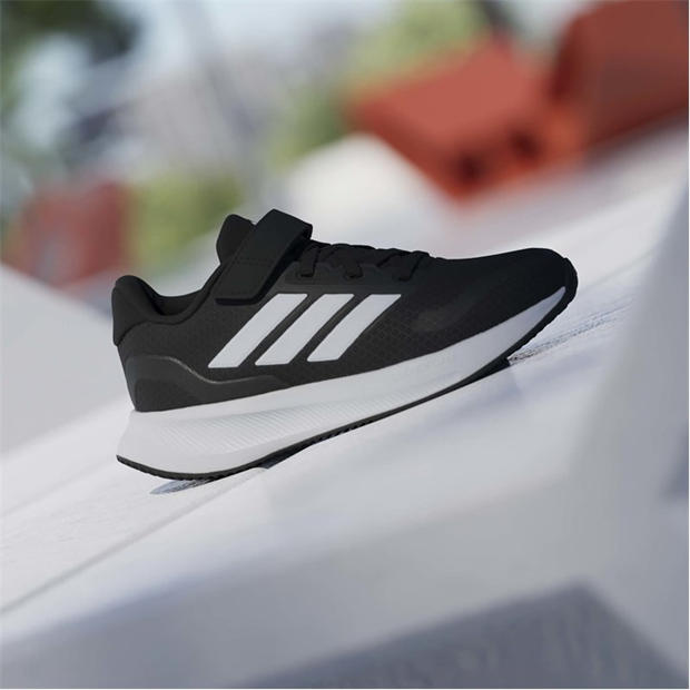 Czarny/Biały - adidas - Runfalcon 5 EL Childrens Trainers