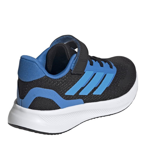 Black/Blue - adidas - Runfalcon 5 EL Childrens Trainers
