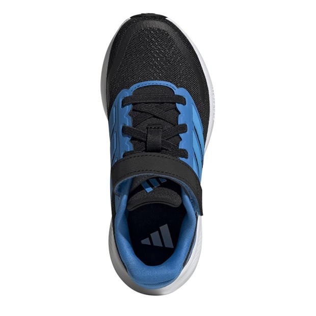 Black/Blue - adidas - Runfalcon 5 EL Childrens Trainers