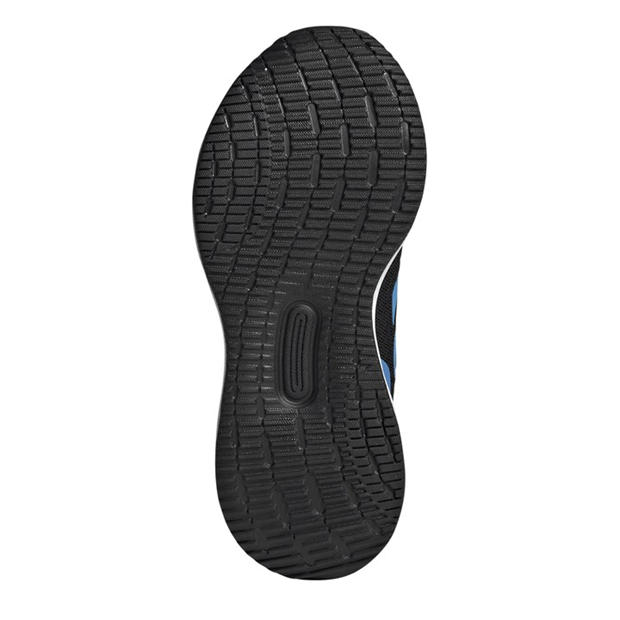 Black/Blue - adidas - Runfalcon 5 EL Childrens Trainers