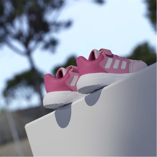 Priehľadná ružová/biela - adidas - Tensaur Run 2.0 Children Shoes