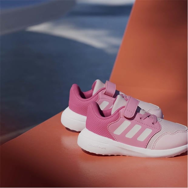 Priehľadná ružová/biela - adidas - Tensaur Run 2.0 Children Shoes