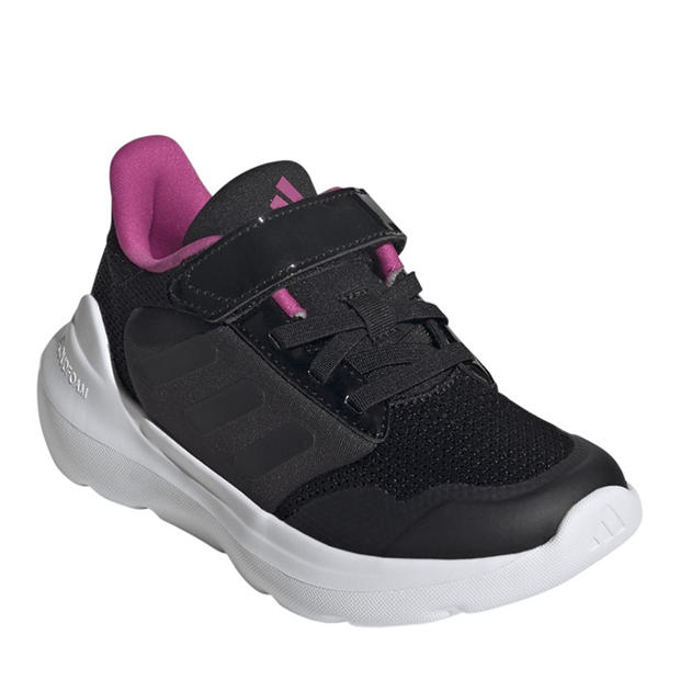 Black/Fuchsia - adidas - Tensaur Run 2.0 Children Shoes