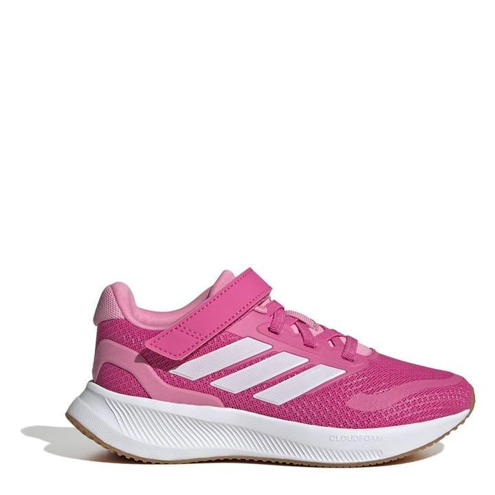 Adidas Girls Pink Runfalcon 5 Shoes Childrens C12