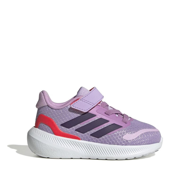 Adidas Girls Purple Runfalcon 5 Trainers  in Size C4, Sports Direct