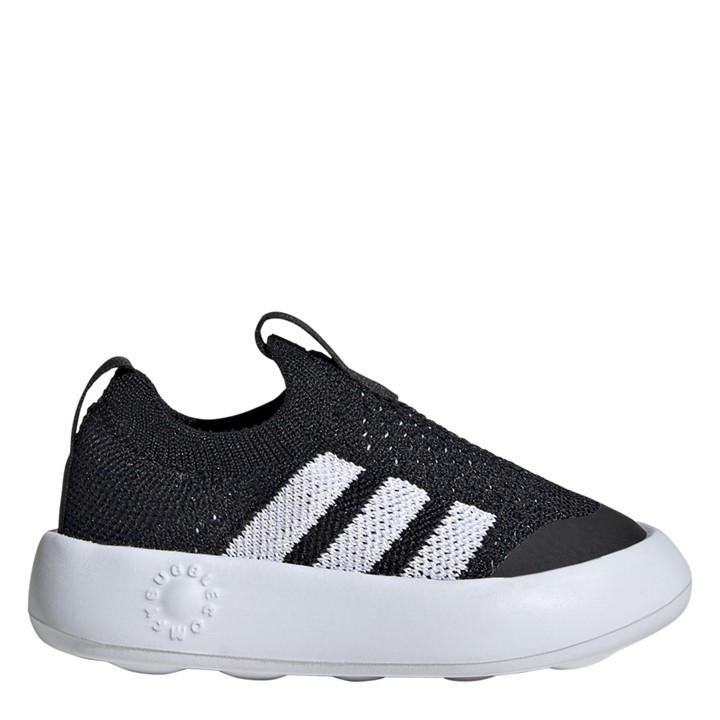 Adidas Boys Black Bubblecomfy Shoes  in Size C9, Sports Direct