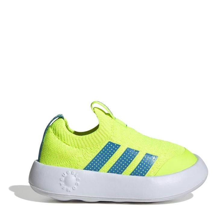 Adidas Boys Yellow Bubblecomfy Shoes Infants C5