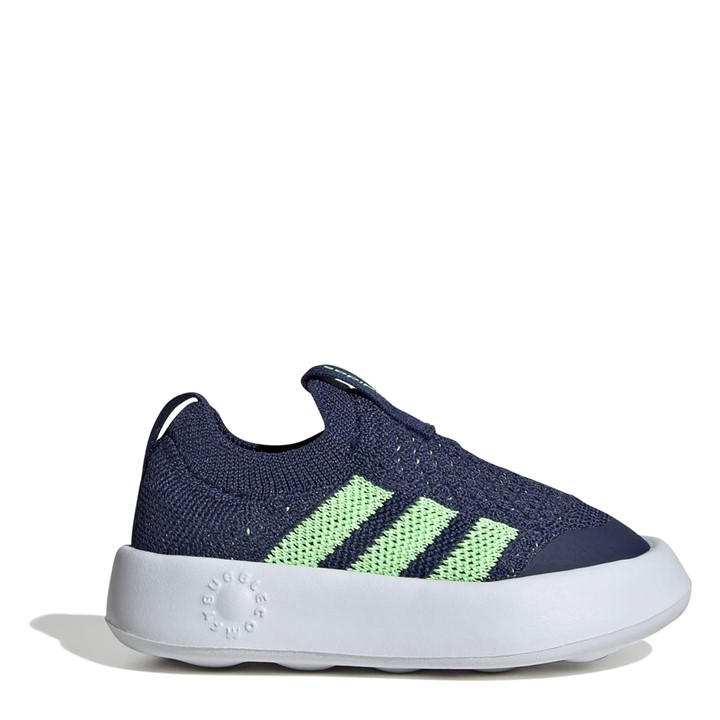 Adidas Boys Blue Bubblecomfy Shoes Infants C6