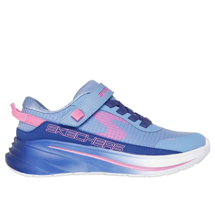 Skechers Girls Purple Gore And Strap Sneaker W Mono Mesh Runners in Size C12, Sports Direct