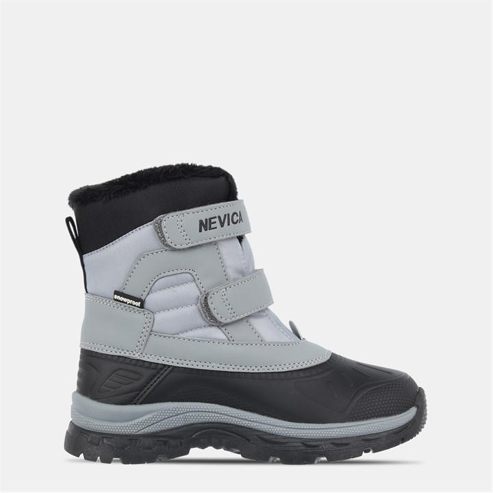 Nevica Kids Grey Meribel Snow Boots in Size 2, Sports Direct