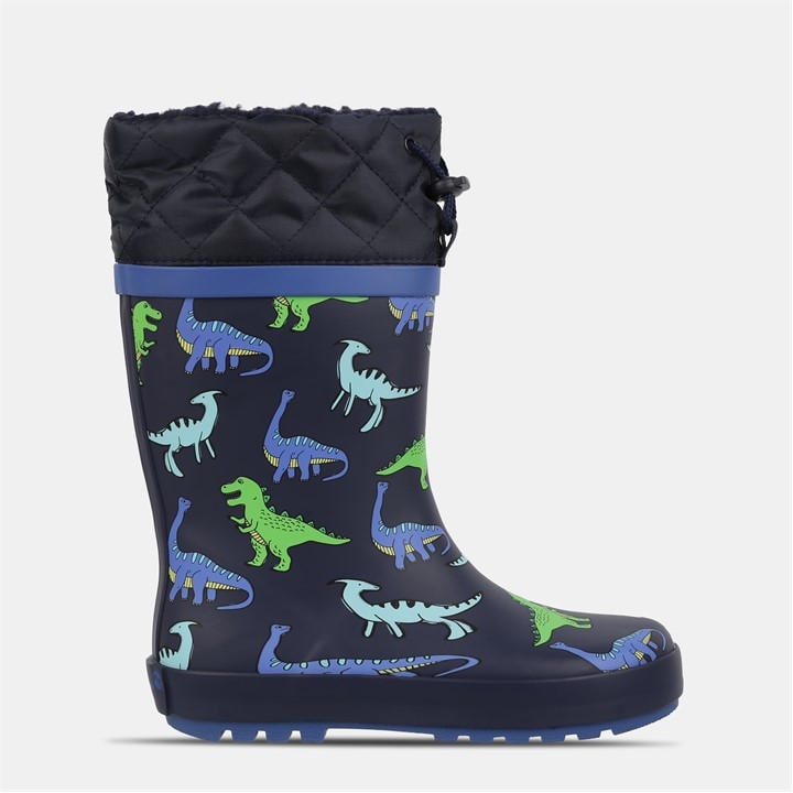 Gelert Boys Multi Cuff Welly Boot Kids C9