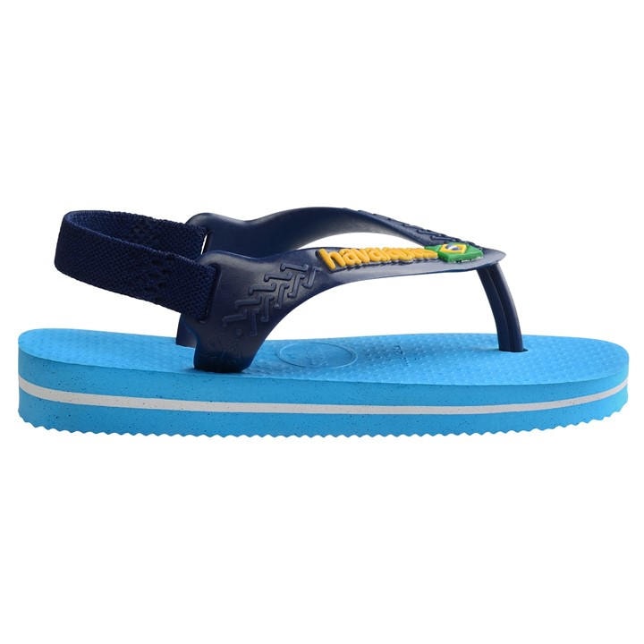 Havaianas  Kids Black ' Flip Flops in Size 1.5, Sports Direct