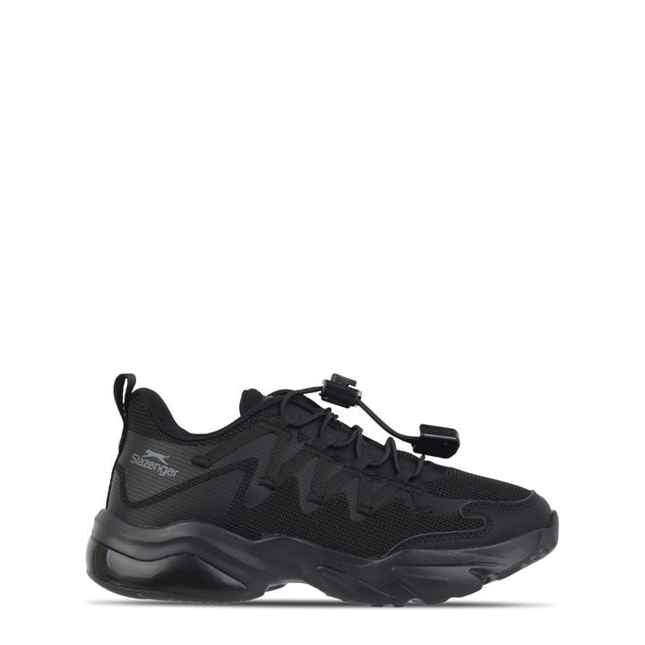 Slazenger Boys Black Kids' Slaz Runners in Size C12, Sports Direct