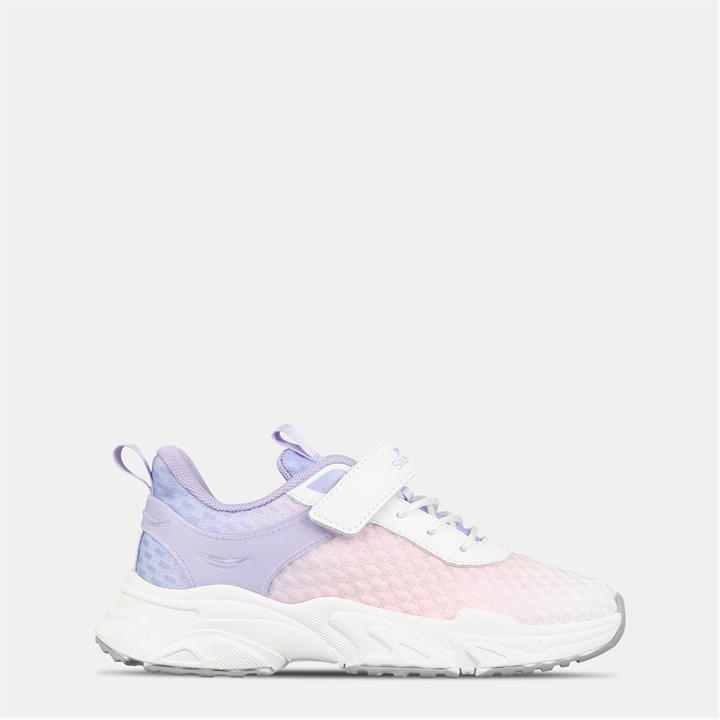 Slazenger  Kids White Kids' Skye Textile Hook And Loop Runners in Size C13, Sports Direct