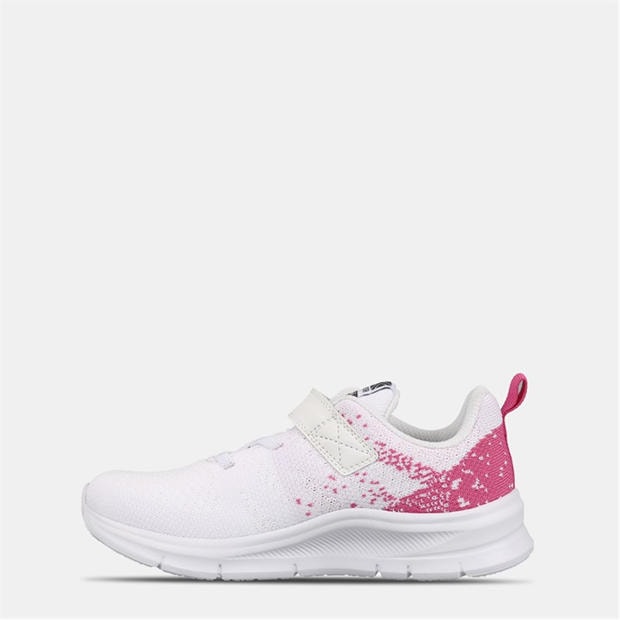 White/Pink - Karrimor - Duma 6 Running Shoes Childs Girls