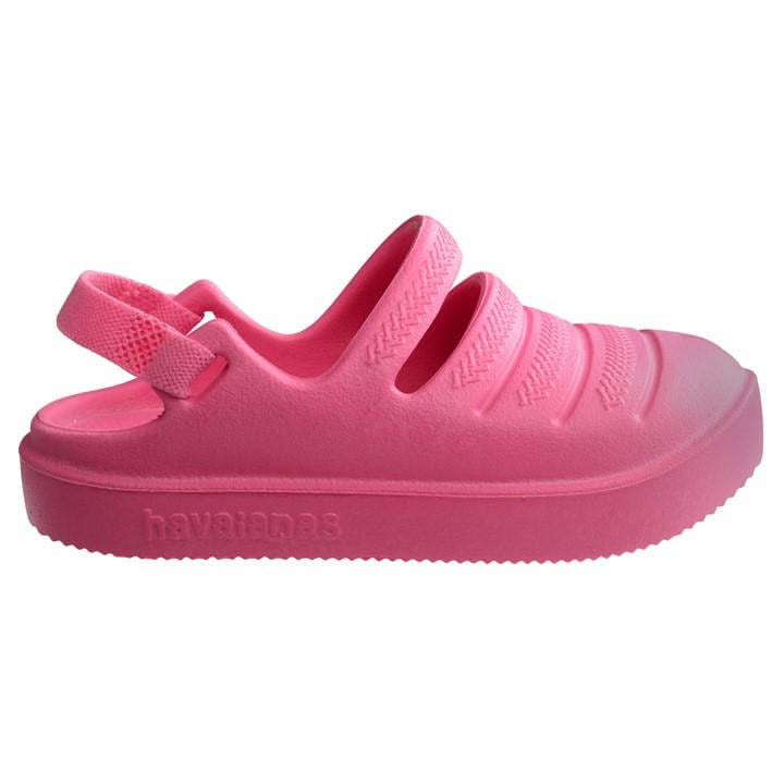 Havaianas  Kids Pink ' Cyber Flip Flops in Size 1.5, Sports Direct