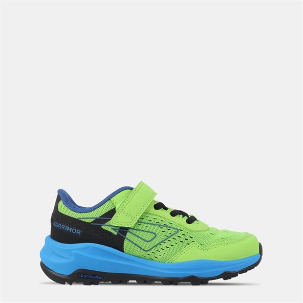 Zöld/Kék - Karrimor - Tempo Trail Trainers Boys