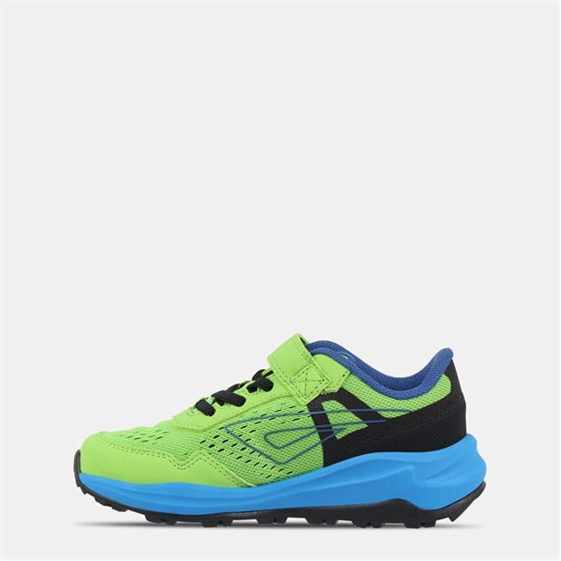Zöld/Kék - Karrimor - Tempo Trail Trainers Boys
