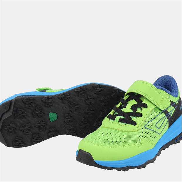 Zöld/Kék - Karrimor - Tempo Trail Trainers Boys