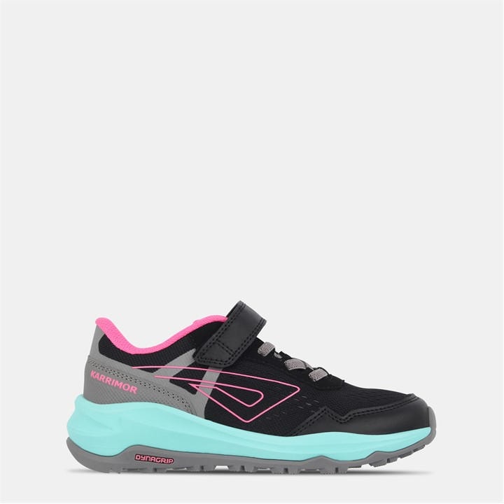 Karrimor Girls Black Tempo Trail Trainers in Size C11, Sports Direct