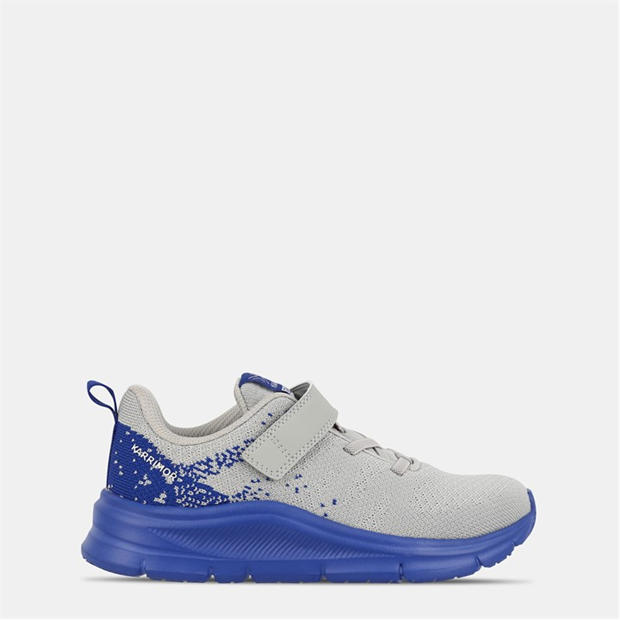 Grey/Blue - Karrimor - Duma 6 Running Shoes Child Boys