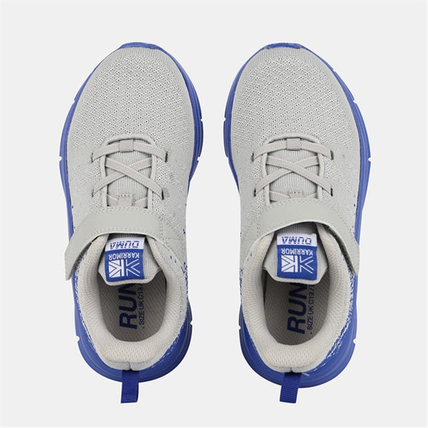 Grey/Blue - Karrimor - Duma 6 Running Shoes Child Boys