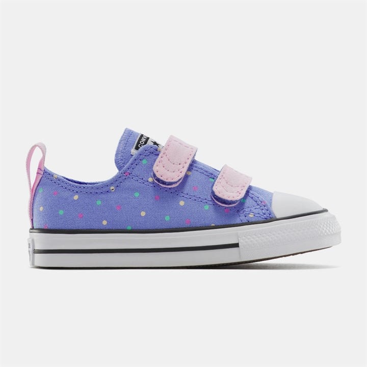Converse  Kids Purple ' Chuck Taylor All Star Bea Canvas Trainers in Size C9, Sports Direct