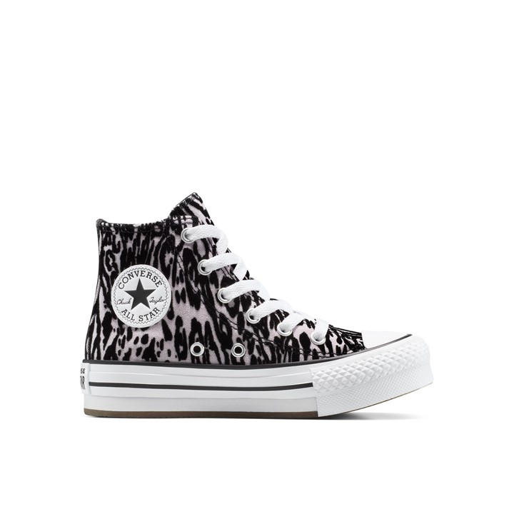 Converse  Kids Purple Kids' Chuck Taylor All Star Eva Canvas High-Top Trainers in Size C10, Sports Direct