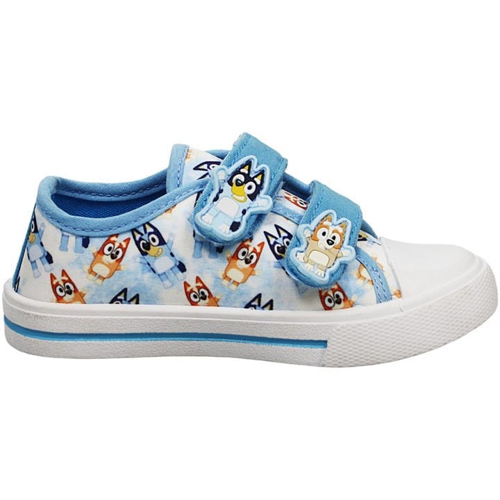 Bluey  Kids  Kids' Canvas Low Trainers in Size C10, Sports Direct