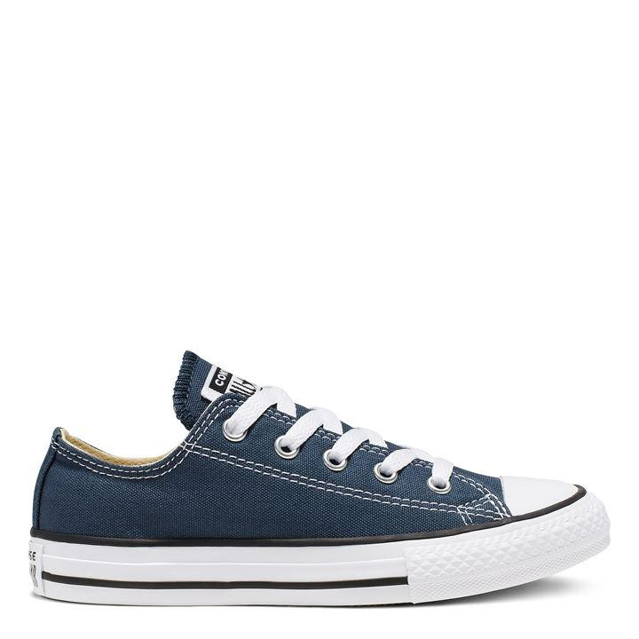 Converse  Kids Blue Chuck Low Cut Canvas in Size 1, Sports Direct