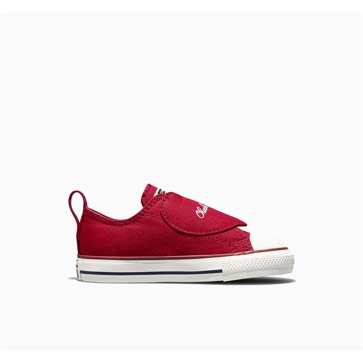 Converse Girls Red Kids' Canvas Trainers in Size C7, Sports Direct