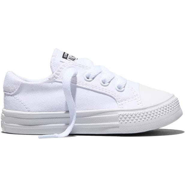 White - Converse - Kids' Canvas Trainers
