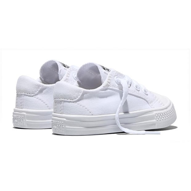 White - Converse - Kids' Canvas Trainers