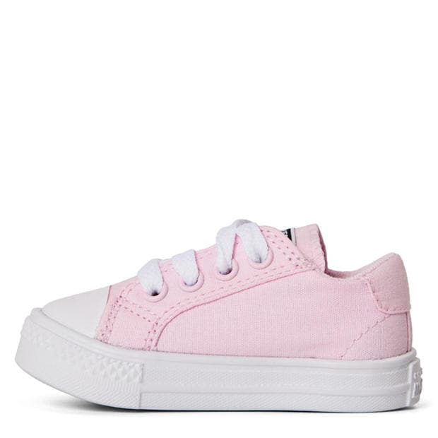 Bloom/White - Converse - Kids' Canvas Trainers