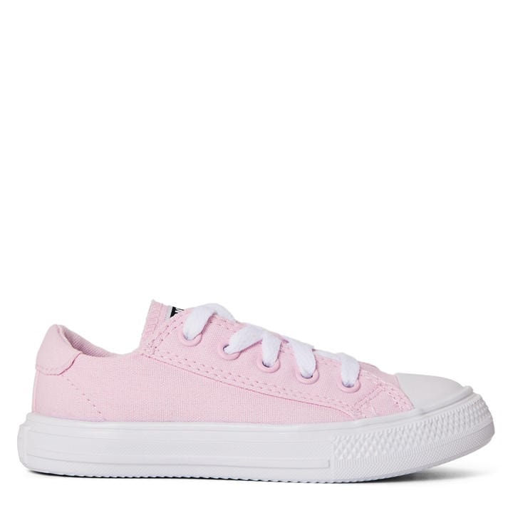 Converse  Kids Pink Kids' Canvas Trainers in Size 2, Sports Direct