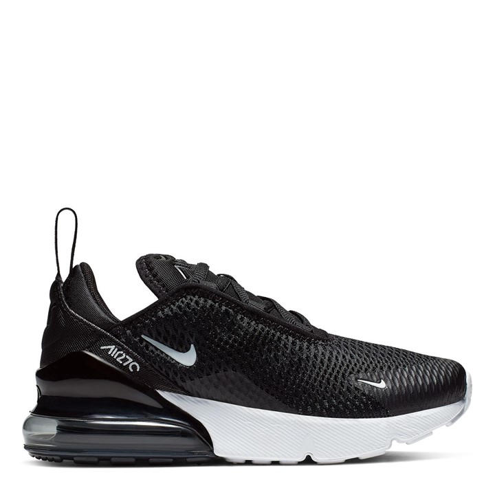 Nike Boys Black Air Max 270  Trainers in Size C13, Sports Direct