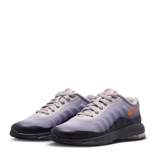 Grey/Orange - Nike - Air Max Invigor Little Kids Shoe