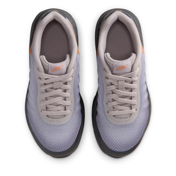 Grey/Orange - Nike - Air Max Invigor Little Kids Shoe