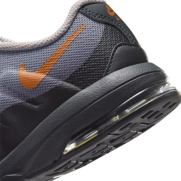 Grey/Orange - Nike - Air Max Invigor Little Kids Shoe