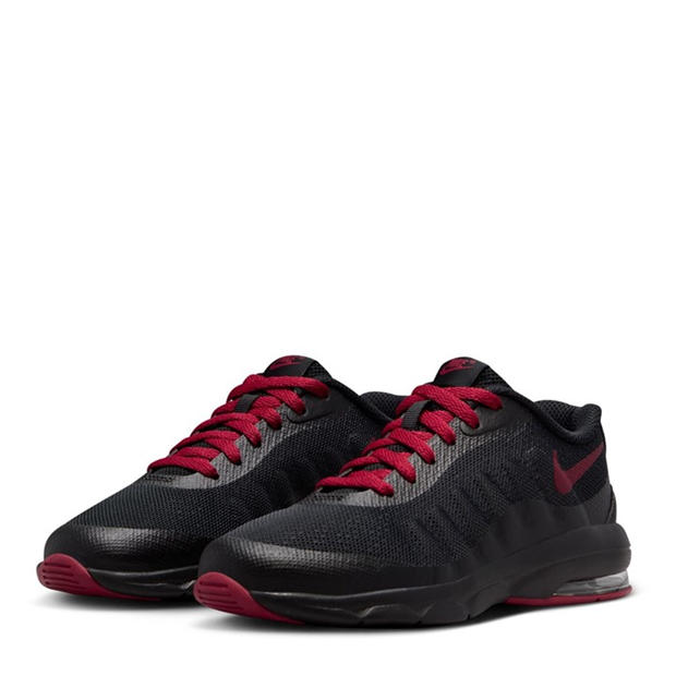 Black/Red - Nike - Air Max Invigor Little Kids Shoe