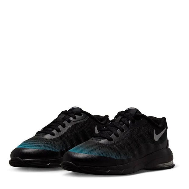 Blk/Silv/Blue - Nike - Air Max Invigor Children Shoes