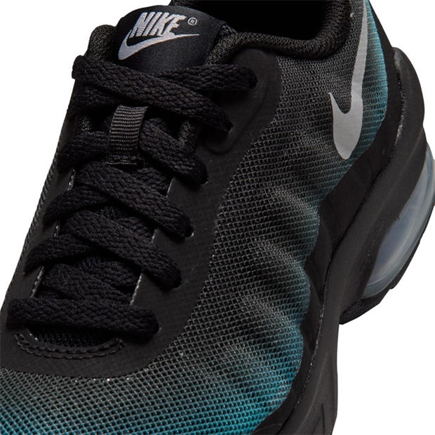 Blk/Silv/Blue - Nike - Air Max Invigor Children Shoes