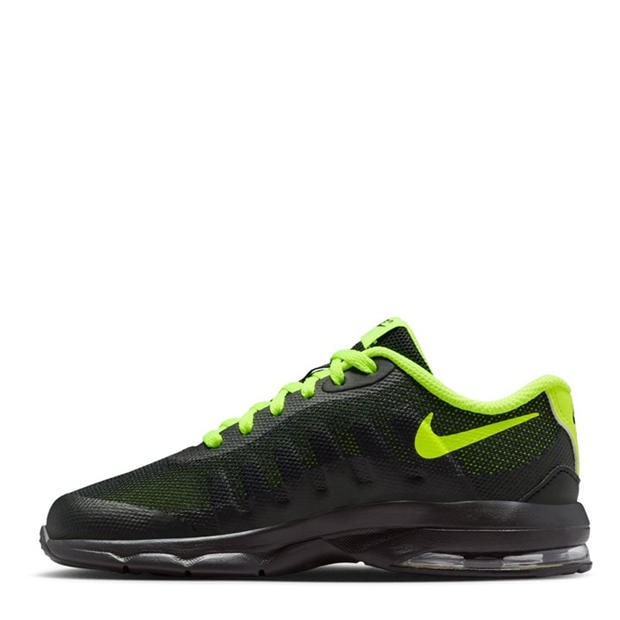 Khaki/Volt - Nike - Air Max Invigor Little Kids Shoe