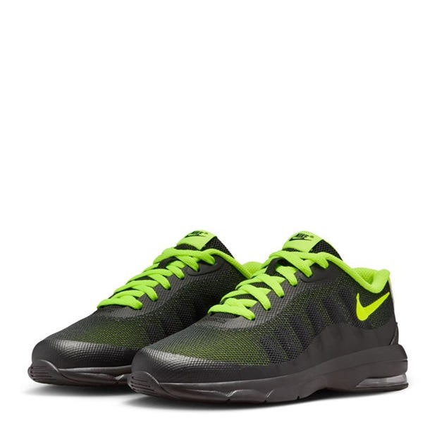 Khaki/Volt - Nike - Air Max Invigor Little Kids Shoe