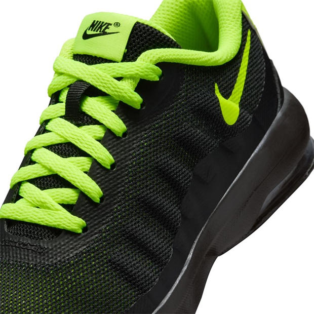 Khaki/Volt - Nike - Air Max Invigor Little Kids Shoe