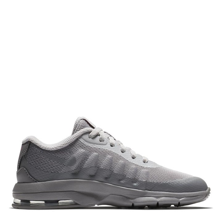 Nike Girls Grey Air Max Invigor Print Pre-School  Trainers in Size 2, Sports Direct