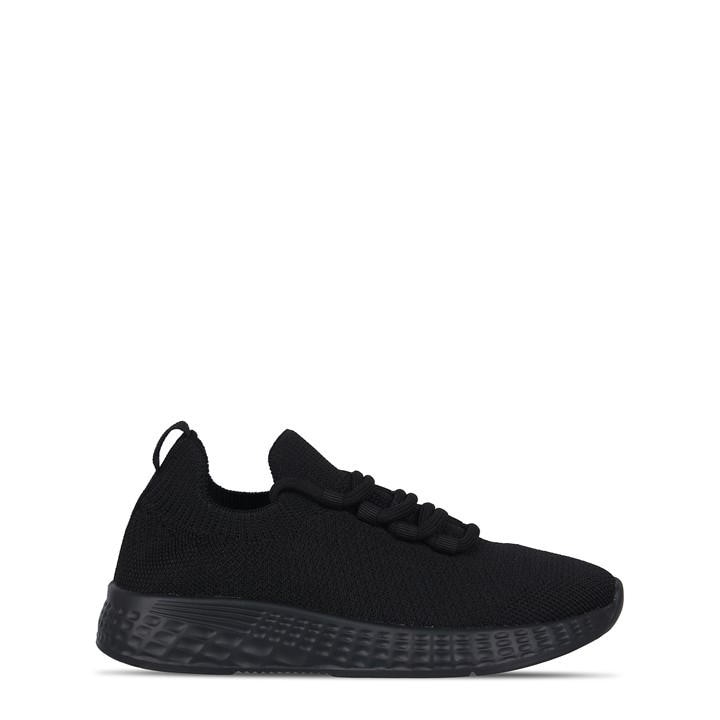Fabric Boys Black Santo  Trainers in Size C12, Sports Direct